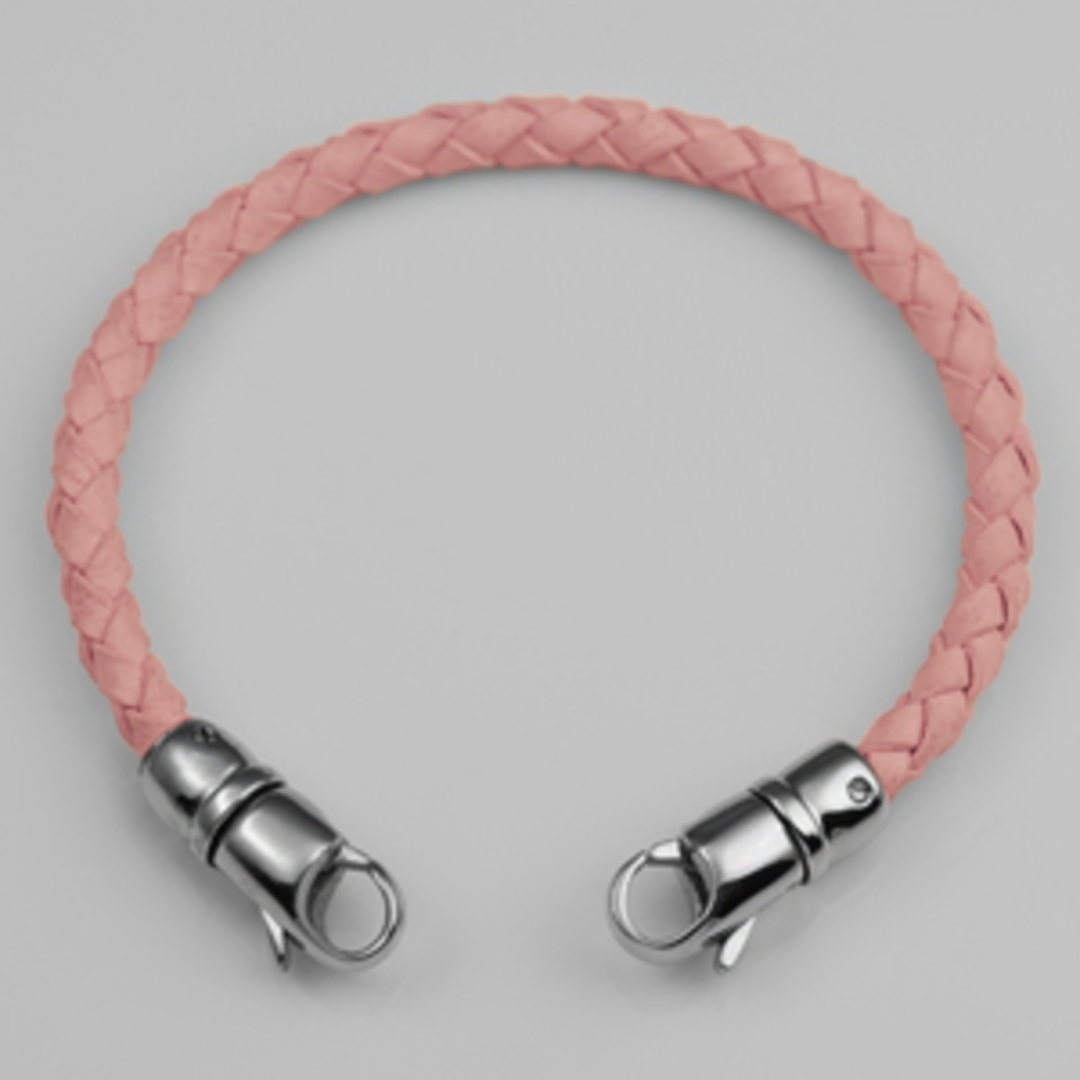 Braided Leather Bracelet Strap image 2